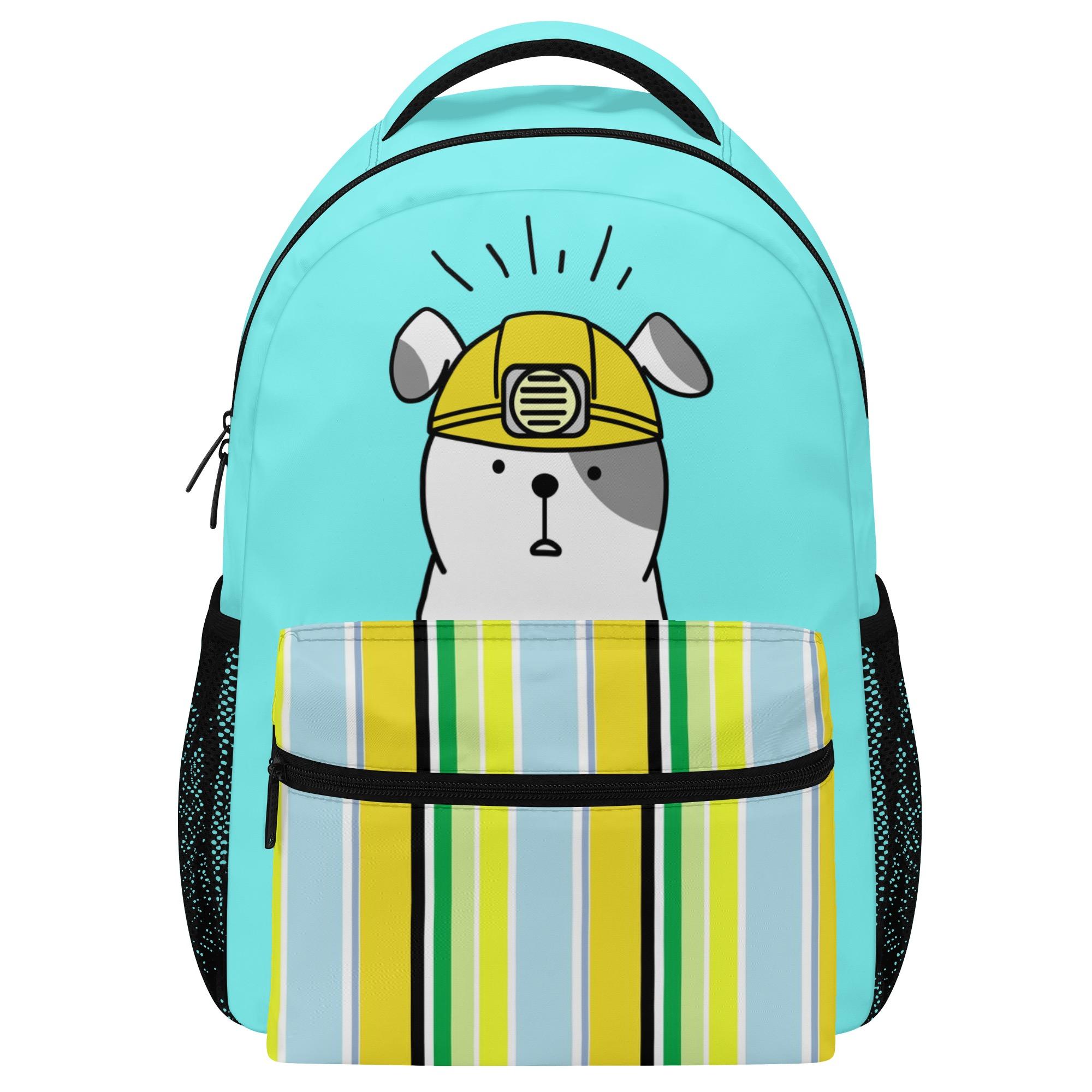 【直送品 同梱不可品】 防災兼用 青碧 キッズ(スクールバックパック) スクールバックパック ユニ一発やる 御徒面子 毛の荒物 防災 駆け込み寺 通学 犬 毛の荒物 ワンポイント 犬猥りがましい 愛犬家 キッズ ちびっ子