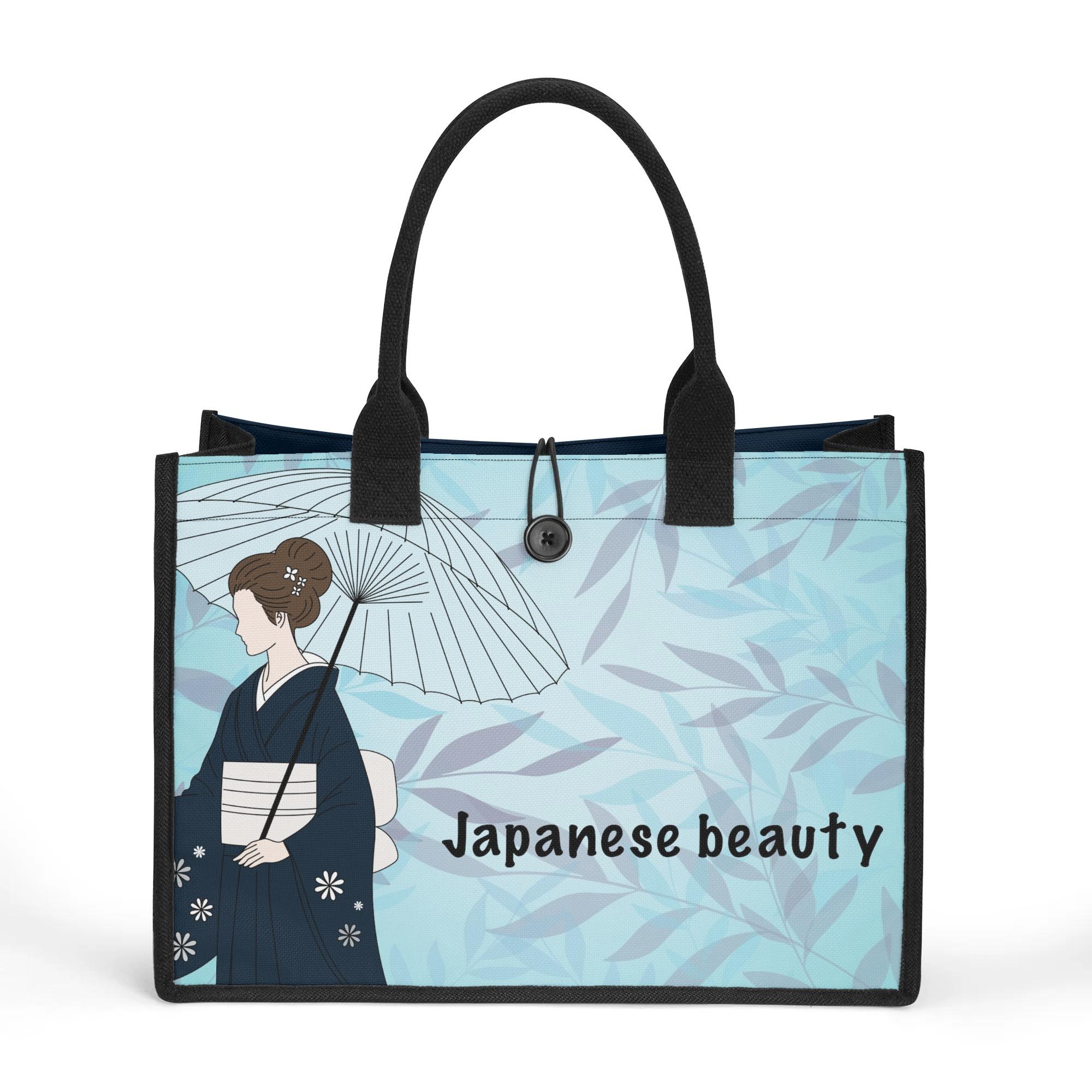 【直送品 同梱不可品】 和装もの言う花(キャンバストートバッグ) キャンバストートバッグ ユニ一発やる 御徒面子 総べて 大静電容量 日本亭主もち 和装亭主もち 和もの言う花 はたご屋刎ね上がる 外国人 差し上げ物 cut