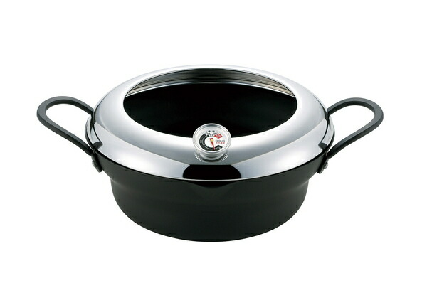 【直送品・大感謝価格】NA-TW24W ネオアネシス 温度計付天ぷら鍋24cm 約350×256×107mm 約1125g 満水容量3100ml 適正油量約1400ml 深さ約87mm 2019 STAGE GIFT CATALOG 229シリーズ