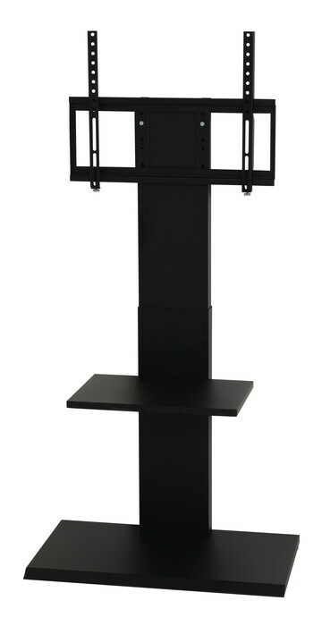 【直送品】壁掛け風テレビ台 ハイ 32647 ブラック W70×D40×H126.5cm Kuroshio Selection 2022【ヘルシ価格】インテリア 家具 収納 収納家具 テレビ台 ローボード|ロミオニ防災グッズ保存水や食の店
