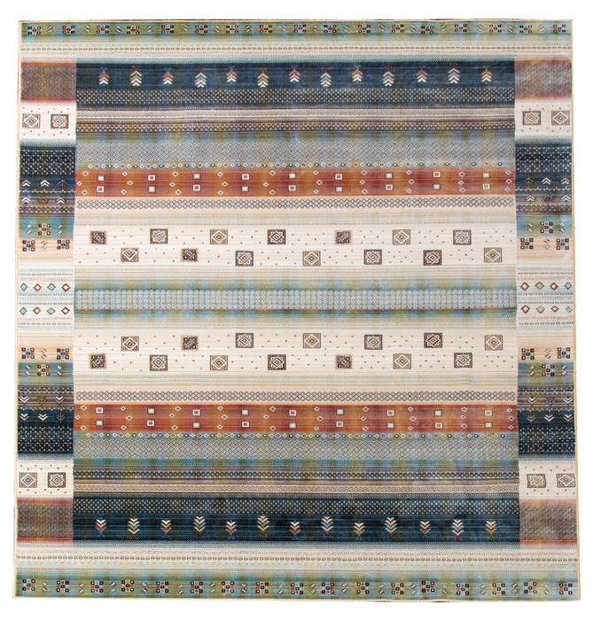 【直送品】ドルチェ 135×195cm グリーン/ベージュ ベルギーカーペット【ヘルシ価格】インテリア カーペット ラグ じゅうたん 絨毯
