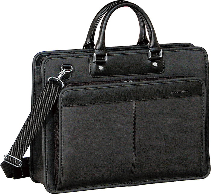 【直送品】ED KURGER クラフト ブリーフケース ブラック/ブラウン 23-0552-10/23-0552-50 W39×H29×D10cm UNOFUKU ビジネスバッグシリーズ【割引不可品】バッグ ファッション雑貨 メンズバッグ ビジネスバッグ カバン 鞄