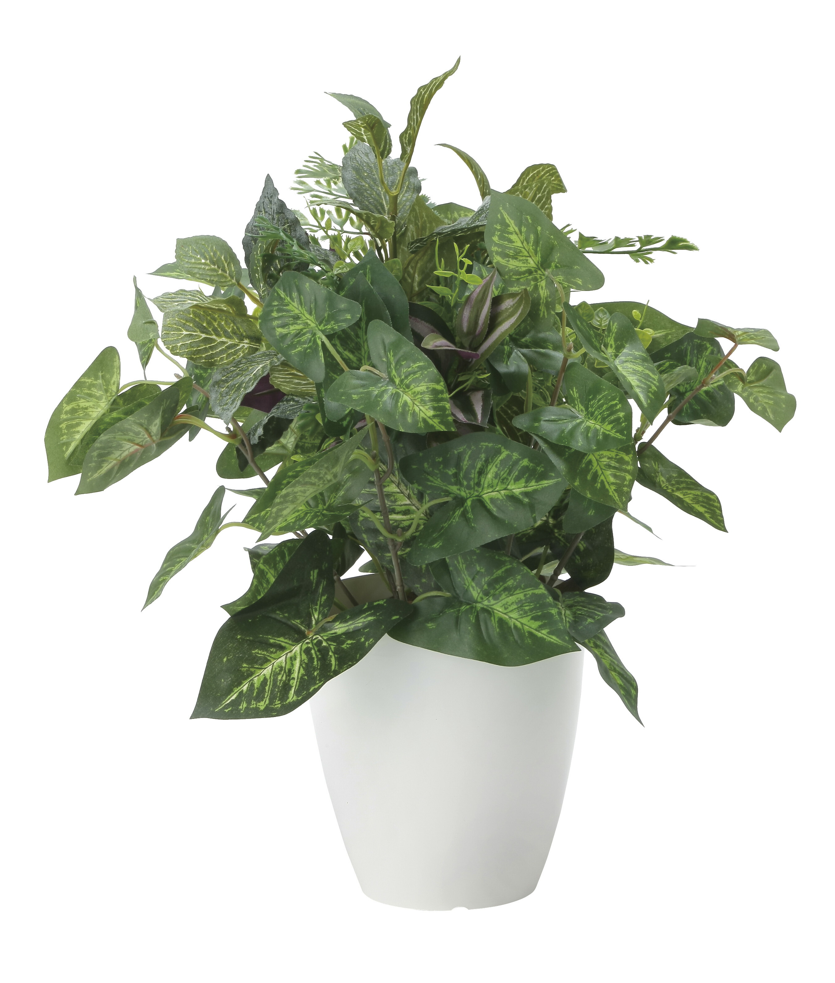 【直送品】ミックスカラージューム 2448A50 W35×D35×H42cm 光触媒人工植物 光の楽園 2024【割引不可品】インテリア 人工観葉植物 アートフラワー ギフト 贈り物 花
