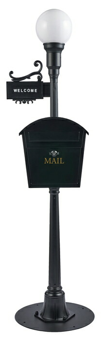 【直送品】街路灯ポスト レトロ S23-0661 46W×46L×175H SETO CRAFT 2023秋冬オリジナルカタログ 259シリーズ【ヘルシ価格】エクステリア ガーデンファニチャー 玄関・門用エクステリア ポスト