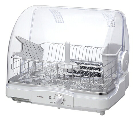【直送品】東芝 食器乾燥機 VD-V5S-W ホワイト【ヘルシ価格】TOSHIBA 食器乾燥器 6人分 キッチン家電 高温熱風で清潔乾燥 結婚 贈り物 プレゼント ギフト