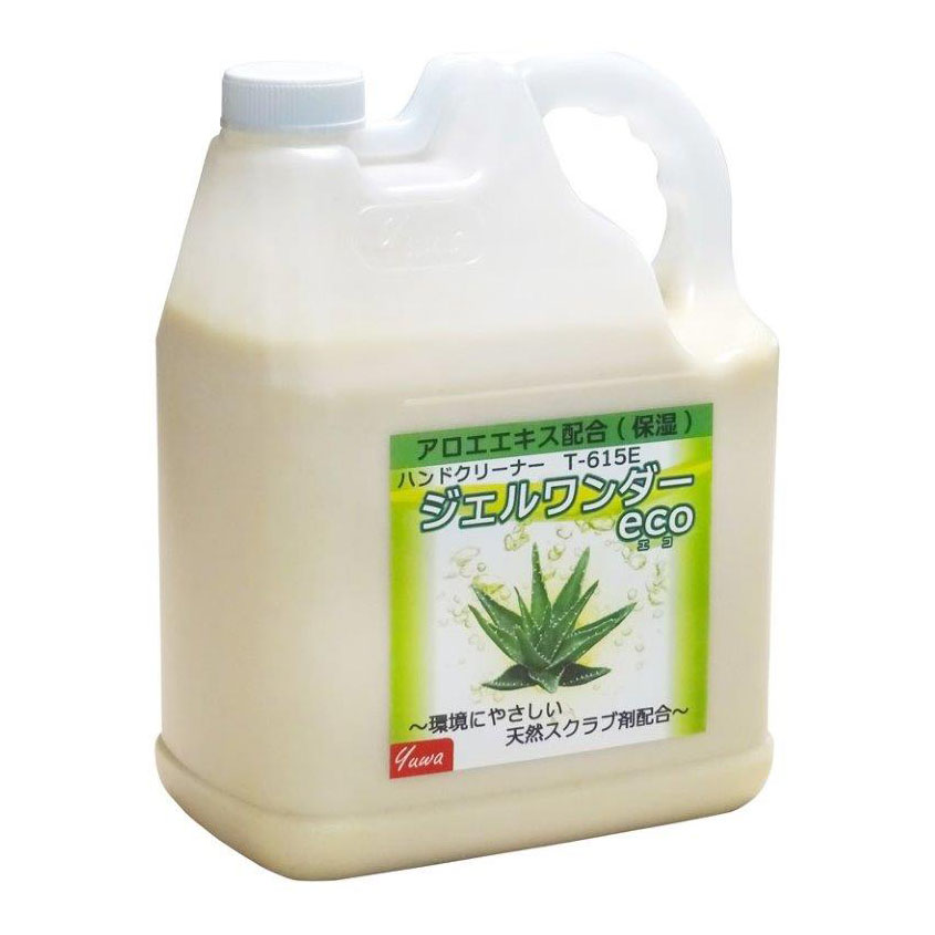 【直送品】【4個仕掛ける】友和 ジェルワンダーエコ T-615E 4kgx4個仕掛ける【ヘルシ必要経費】 室内用便器 中性洗剤 洗浄剤 手肌に愛想のいい 工業プラント 商行為所 手 洗い濯ぎ