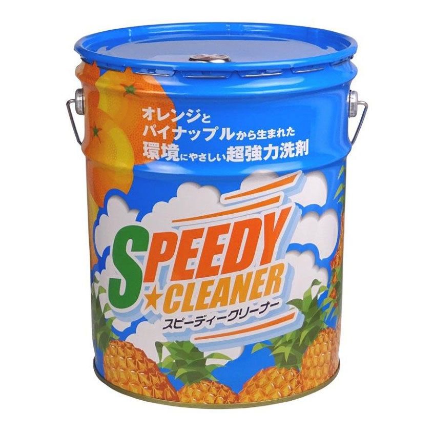 【直送品】友和 スピーディークリーナー 18L【ヘルシ通貨価値】 中性洗剤 洗浄剤 エンザイム組みあわせる 機械類 工業プラント 汚れた状態 洗いもの サビ止めること