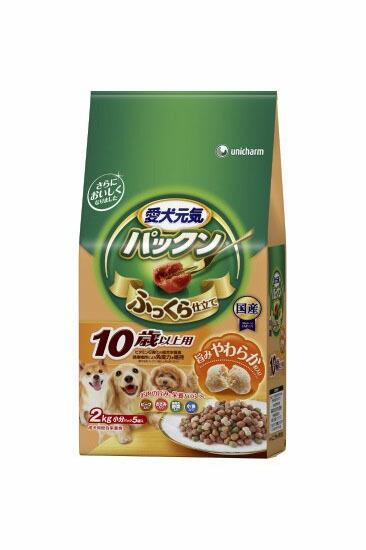 【4個仕掛ける】ゲインズ・パックン10歳年長犬用 2kgx4個仕掛ける【ヘルシ通貨価値】 愛玩動物 犬備品 飼い犬 秘密捜査員 愛玩動物食料雑貨類 ドッグフード 組み入れる栄養物食