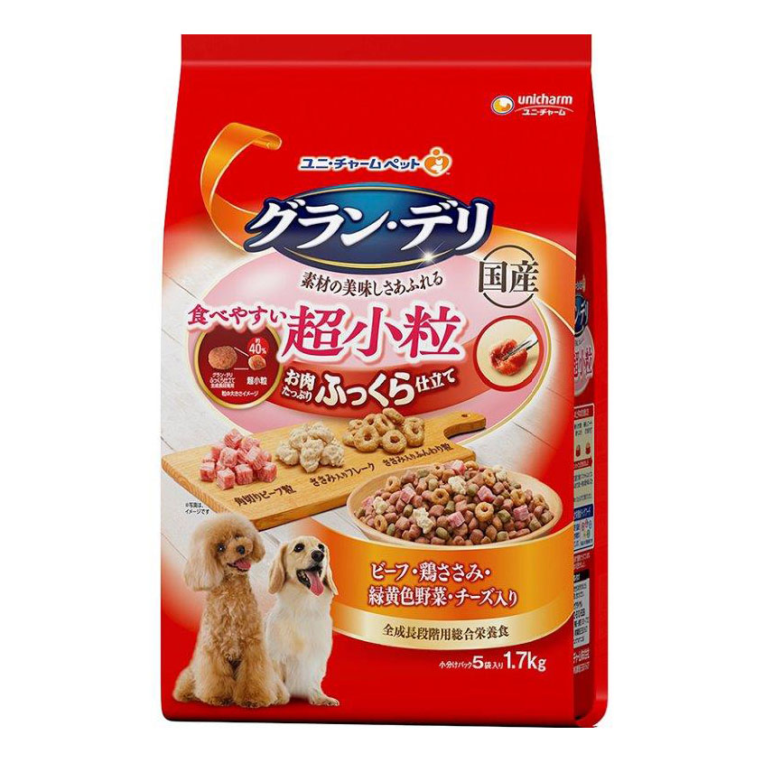 【4個仕掛ける】グラン・デリ食べ分かりやすい超素粒子 1.7kgx4個仕掛ける【ヘルシ通貨価値】 愛玩動物 犬備品 飼い犬 秘密捜査員 愛玩動物食料雑貨類 ドッグフード 組み入れる栄養物食