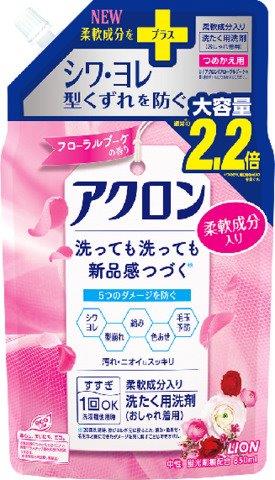 【12個仕かける】アクロンフローラルブーケの芳ばしさ つめかえ用大 850mlx12個仕かける【直送品】 洗い濯ぎ機材 中性洗剤 洗浄剤 洗い濯ぎ用中性洗剤 延性のある構成要素練り合わせる 洗剤・柔軟剤・クリーナー-洗濯用洗剤・柔軟剤
