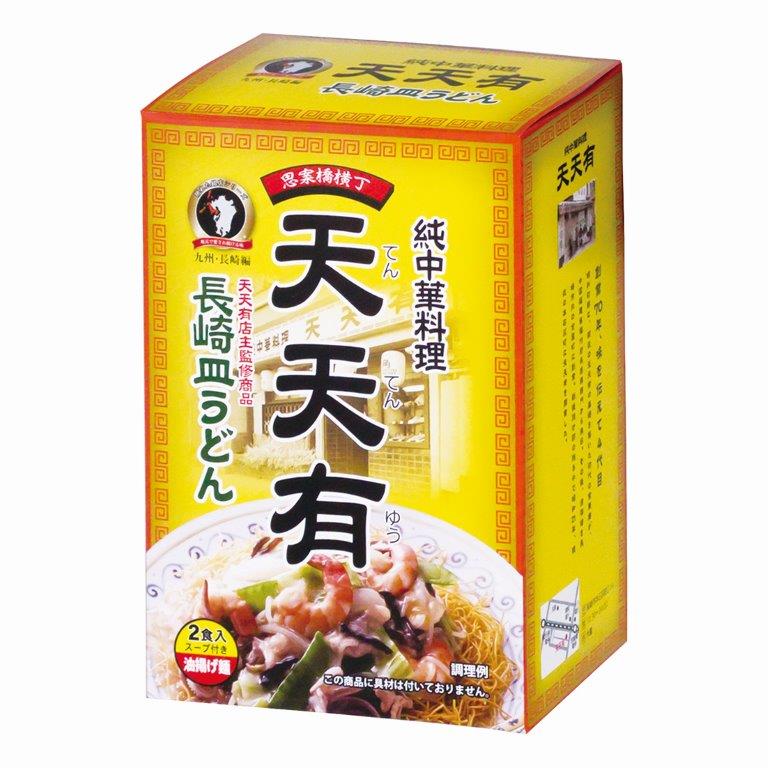 【直送品】【48個セット】天天有長崎皿うどん 2食 152gx48個セット【ヘルシ価格】 食品 麺 めん 長崎 皿うどん