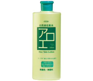 【直送品】【24個セット】自然派化粧水 アロエ ５００ＭＬx24個セット【ヘルシ価格】 化粧品 コスメ スキンケア 化粧水 ローション 無香料 無着色 弱酸性