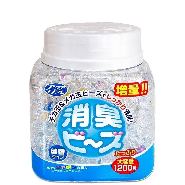 【直送品】【80個書き割り】アクアリフレ 消臭ビーズ 大静電容量 微香手合い 石けんの芳ばしさ 1200gx80個書き割り 芳ばしさ剤 お座敷 あき場所用消臭剤