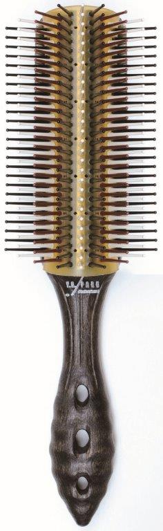 Y.S.PARK ウッドドラゴンエアースタイラー ブラシ YS-WD115-9【倉庫直送h】 ヘアケア スタイリング ブラシ くし フラットタイプ 幅広タイプ