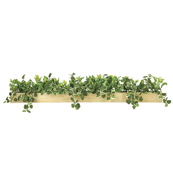 【直送品・大感謝価格 】ボックスウッドSL 938A150 光触媒人工植物 光の楽園 2019 W90×D20×H18cm|ヘルシー救急BOX