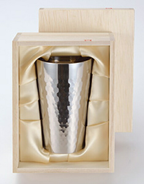 【直送品・大有りがたさ必要経費】TW-1 チタン 二重タンプラー 240ml φ70×120粍 112g 日本製 2019 STAGE GIFT CATALOG 229続きもの