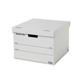 【メーカー直送（大型）】フェローズ バンカーズボックス ボックス ブラック (3P) FE-1010101【お寄せ品、返品キャンセル不可。欠品終売時連絡あり】