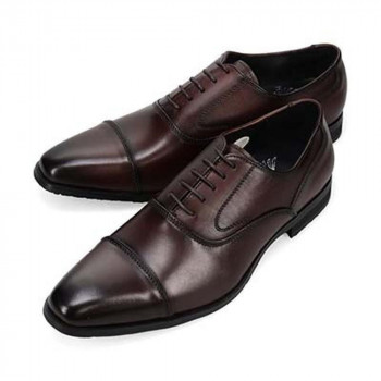 ペリーコレクション PERRY COLLECTION ビジネスシューズ ダークブラウン 25.5cm PR2061【お寄せ品、返品キャンセル不可。欠品終売時連絡あり】