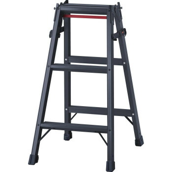 【直送品】掛けはしご兼用脚立 RHB-09a 10916【お寄せ品、返品とり止める不可。欠品終売時申しつたえるあり】