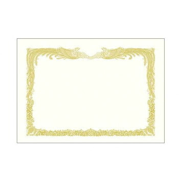 タカ印 金箔賞状用紙 A4判 縦書用 白 100P 10-3160 100枚【お寄せ品、返品キャンセル不可。欠品終売時連絡あり】|ヘルシー救急BOX
