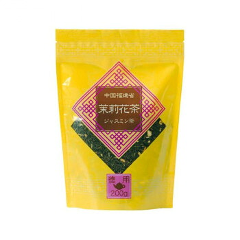 【直送品】ティーブティック 中国茶 徳用 茉莉花茶 200g&times;12セット 66【お寄せ品、返品キャンセル不可。欠品終売時連絡あり】｜ヘルシー救急ＢＯＸ