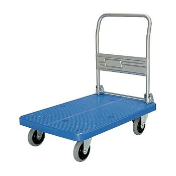 【直送品】プロ・静音台車 ハンドル折りたたみ式 最大積載量 300kg PLA300YES6-DX【お寄せ品、返品キャンセル不可。欠品終売時連絡あり】|ヘルシー救急BOX