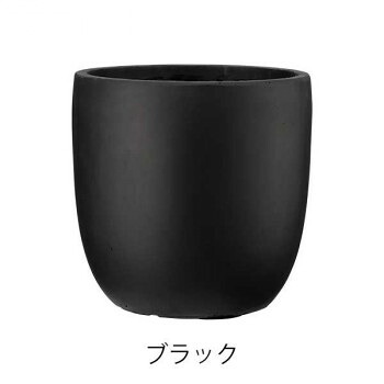 【メーカー直送(大型)】グリーンポット 植木鉢 エイリアス ラウンド ブラック 43cm GA-2143BK【お寄せ品、返品キャンセル不可。欠品終売時連絡あり】|ヘルシー救急BOX