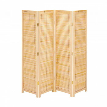 【直送品】弘益(KOEKI) UTILITY 衝立4連 自然的 高さ1720粍 JPLB4NA【お寄せ品、返品とり止める不可。欠品終売時申しつたえるあり】