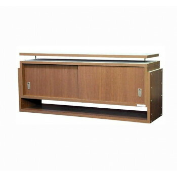 【直送品】耐震収納上置き じしん作くん 幅106cm 奥行44cm 106-44　B・ブラウン【お寄せ品、返品キャンセル不可。欠品終売時連絡あり】｜ヘルシー救急ＢＯＸ