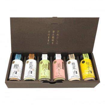 【直送品】ギフト包装 おだしカクテル ビューティ 鰹・昆布・健・美・柚子・椎茸【お寄せ品、返品キャンセル不可。欠品終売時連絡あり】