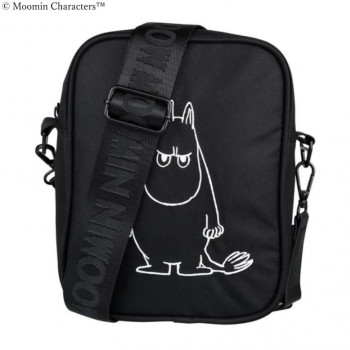 MOOMIN ムーミン ショルダーバッグ アングリームーミン ブラック MNX140526【お寄せ品、返品キャンセル不可。欠品終売時連絡あり】 5,468円