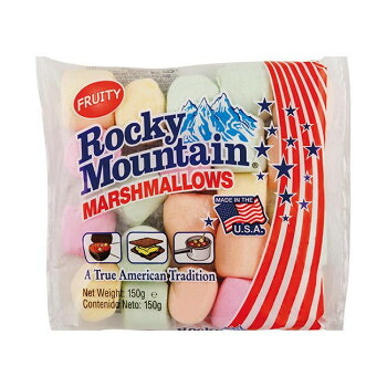 【直送品】ドゥーマック ロッキーマウンテン　カラーマシュマロ 150g 24個セット 027036【お寄せ品、返品キャンセル不可。欠品終売時連絡あり】