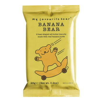 【直送品】ミラーズ マイフェイバリッドベアー バナナベアー 2P 25g 48個セット 0031-00042【お寄せ品、返品キャンセル不可。欠品終売時連絡あり】|ヘルシー救急BOX