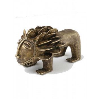 東京かんかん オブジェ 真鍮ライオン AFHH-272【お寄せ品、返品キャンセル不可。欠品終売時連絡あり】|ヘルシー救急BOX