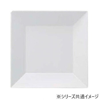 福井クラフト　メラミン40cmスクエアー盛皿ホワイト 51353750【お寄せ品、返品キャンセル不可。欠品終売時連絡あり】