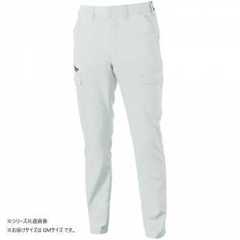 桑和 3478-08 カーゴパンツ GMサイズ シルバーグレー(22)【お寄せ品、返品キャンセル不可。欠品終売時連絡あり】