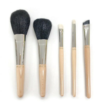 喜筆(kiHiTsu) 熊野筆 ANNivErsAry20 メイクブラシ5本セット ANNivErsAry20-5【お寄せ品、返品キャンセル不可。欠品終売時連絡あり】｜ヘルシー救急ＢＯＸ