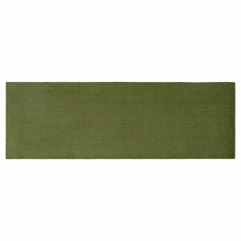 【メーカー直送（大型）】カキウチ らくケア どこでもカーペット ロング グリーン 40×120cm【お寄せ品、返品キャンセル不可。欠品終売時連絡あり】