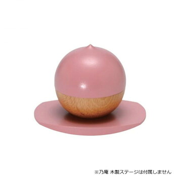 乃庵(のあん) 木製骨壺 ピンク 32R8008300032【お寄せ品、返品キャンセル不可。欠品終売時連絡あり】