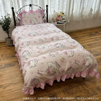 サンリオ　ハローキティ　カオハナ　寝具　カバー　枕　敷きパッレトロ サンリオ ハローキティ カオハナ 寝具 カバー 枕 敷きパッレトロ