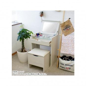 【直送品】フクダクラフト ドレッサー 木目ホワイト DR-5070HC MW【お寄せ品、返品キャンセル不可。欠品終売時連絡あり】