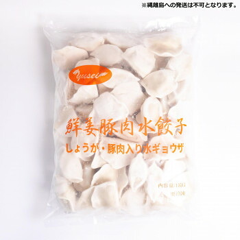 【直送品】友盛貿易 友盛 鮮姜(生姜)豚肉水餃子 1kg×12pc 0215172【お寄せ品、返品キャンセル不可。欠品終売時連絡あり】|ヘルシー救急BOX