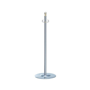 【メーカー直送（大型）】シロクマ フロアパーティションポール 金/鏡面 FPP-1306【お寄せ品、返品キャンセル不可。欠品終売時連絡あり】