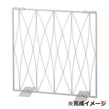 【メーカー直送（大型）】セトクラフト Pet gate ペットゲート 60 オーバル ラテ S23-0642【お寄せ品、返品キャンセル不可。欠品終売時連絡あり】