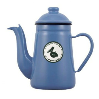 kalita(カリタ) コーヒーポット コー ヒー達人・ペリカン1L (ブルー ) 52307【お寄せ品、返品キャンセル不可。欠品終売時連絡あり】