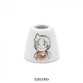 三郷陶器 アルプスの少女ハイジ ハイジ ハブラシ立て 7000-11【お寄せ品、返品キャンセル不可。欠品終売時連絡あり】画像