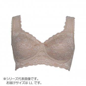 TAMURA Yauco 総レース多機能ブラジャー TYA90 フラックスベージュLL-TYA90-220-LL【お寄せ品、返品キャンセル不可。欠品終売時連絡あり】
