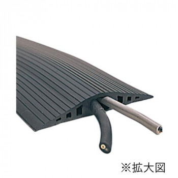 【メーカー直送（大型）】ユニット ソフトカラープロテクター　黒8m巻 866-125【お寄せ品、返品キャンセル不可。欠品終売時連絡あり】