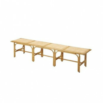 【直送品】今枝バス発着場 Romantic Rattan 籐涼み台大 幅200糎 Y880【お寄せ品、返品とり止める不可。欠品終売時申しつたえるあり】