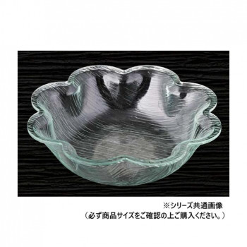 福井クラフト　AC35cmさざ波花型盛鉢 51354360【お寄せ品、返品キャンセル不可。欠品終売時連絡あり】
